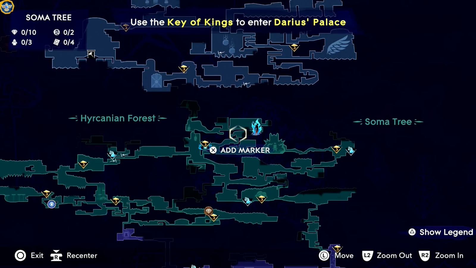 Prince of Persia: The Lost Crown -  SOMA TREE Sand jar Locations